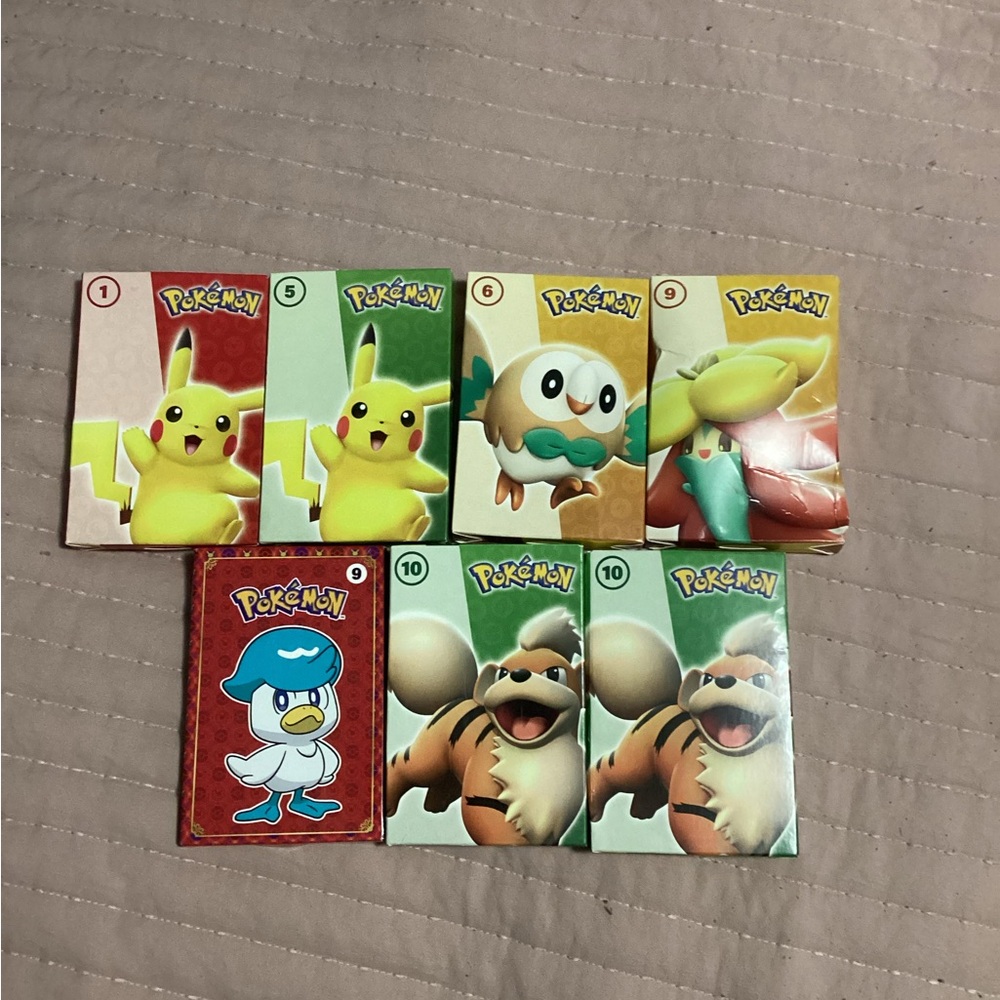 Pokémon Match Battle McDonald's 2022 Premium Lot Cards Sealed Pack Tokens